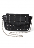 Venus Quilted Chain Handbag in Black Venus Quilted Chain Handbag in Black