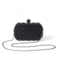 Venus Beaded Clutch And Crossbody in Black Multi Venus Beaded Clutch And Crossbody in Black Multi
