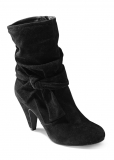 Venus Knotted Slouchy Boots in Black Venus Knotted Slouchy Boots in Black