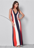 Venus Color Block Maxi Dress - Multi Venus Color Block Maxi Dress - Multi