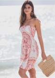Venus Convertible Dress/Skirt - Coral Multi Venus Convertible Dress/Skirt - Coral Multi