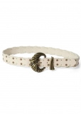 Venus Aurora Studded Woven Belt in Natural Multi Venus Aurora Studded Woven Belt in Natural Multi