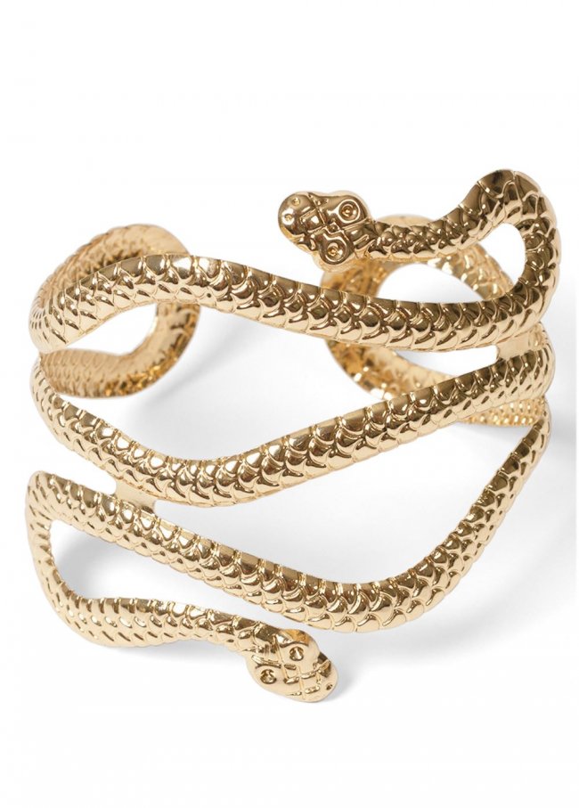 Venus Snake Cuff in Gold Venus Snake Cuff in Gold