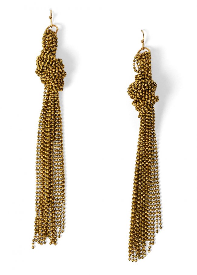 Venus Waterfall Beaded Earrings in Gold Multi Venus Waterfall Beaded Earrings in Gold Multi