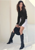 Venus VENUS | Pointelle Detail Sweater in Black Venus VENUS | Pointelle Detail Sweater in Black
