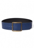 Venus Wide Buckle Square Belt in Navy Venus Wide Buckle Square Belt in Navy