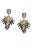 Venus Embellished Drop Earrings in Turquoise Multi Venus Embellished Drop Earrings in Turquoise Multi