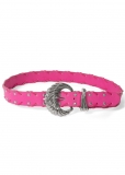 Venus Aurora Studded Woven Belt in Pink Venus Aurora Studded Woven Belt in Pink