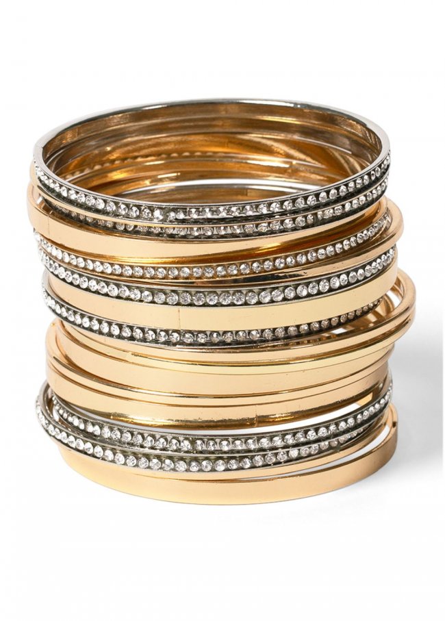 Venus Bangle Stack in Gold Venus Bangle Stack in Gold