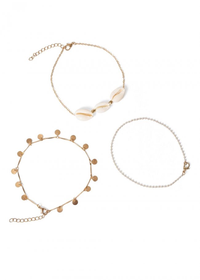 Venus Bracelet Three Pack in Gold Venus Bracelet Three Pack in Gold