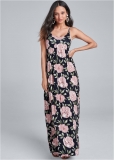 Venus Floral Printed Maxi Dress - Navy Multi Venus Floral Printed Maxi Dress - Navy Multi