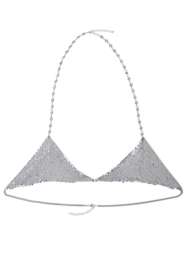 Venus Chainmail Bra in Silver Venus Chainmail Bra in Silver