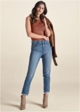 Venus New Vintage Straight Jeans in Medium Wash Venus New Vintage Straight Jeans in Medium Wash