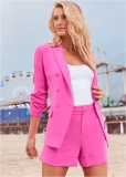 Venus Short Suit Set - Hot Pink Venus Short Suit Set - Hot Pink