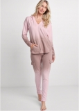 Venus Ombre Lounge Pant Set in Pink Multi Venus Ombre Lounge Pant Set in Pink Multi