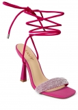 Venus Rhinestone Embellished Heels in Pink Venus Rhinestone Embellished Heels in Pink