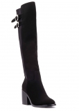 Venus Stretch-Back Boots in Black Venus Stretch-Back Boots in Black