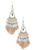 Venus Beaded Earrings in Turquoise Multi Venus Beaded Earrings in Turquoise Multi