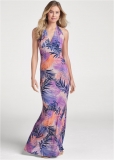 Venus Goddess Getaway Maxi Dress - Purple Multi Venus Goddess Getaway Maxi Dress - Purple Multi