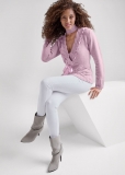 Venus VENUS | Sweet Bow Keyhole Sweater in Lilac Venus VENUS | Sweet Bow Keyhole Sweater in Lilac