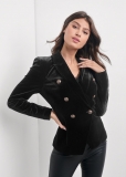 Venus Velvet Blazer in Black Venus Velvet Blazer in Black