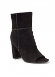 Venus Whipstitch Peep Toe Booties in Black Venus Whipstitch Peep Toe Booties in Black