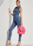 Venus Denim Jumpsuit in Medium Wash Venus Denim Jumpsuit in Medium Wash