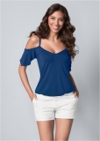 Venus Solid Shorts - White Venus Solid Shorts - White