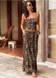 Venus Printed Maxi Dress - Brown Multi Venus Printed Maxi Dress - Brown Multi
