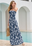 Venus Convertible Maxi Dress - Navy Multi Venus Convertible Maxi Dress - Navy Multi