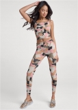 Venus Chain Detail Workout Set in Blush Multi Venus Chain Detail Workout Set in Blush Multi
