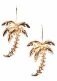 Venus Palm Tree Earrings in Gold Venus Palm Tree Earrings in Gold