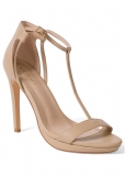 Venus T-Strap Heels in Nude Venus T-Strap Heels in Nude