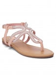 Venus Embellished Sandals in Blush Venus Embellished Sandals in Blush