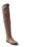 Venus Over-The-Knee Stretch Boots in Taupe Venus Over-The-Knee Stretch Boots in Taupe
