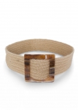 Venus Woven Belt in Natural Venus Woven Belt in Natural