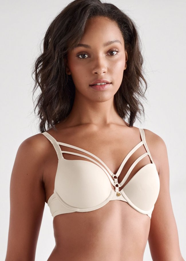 Venus Pearl By Venus? Strappy Plunge Bra, Any 2/$75 in Whisper Venus Pearl By Venus? Strappy Plunge Bra, Any 2/$75 in Whisper