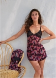 Venus Floral Paradise PRINTED MESH SLIP Venus Floral Paradise PRINTED MESH SLIP