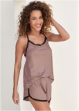 Venus Evening Mauve & Gold TWILIGHT PAJAMA SET Venus Evening Mauve & Gold TWILIGHT PAJAMA SET