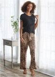 Venus Flirty Cheetah SHORT SLEEVE PAJAMA SET Venus Flirty Cheetah SHORT SLEEVE PAJAMA SET