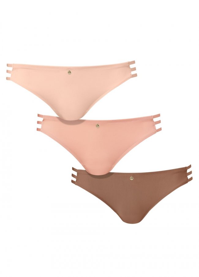 Venus Savory Spices Pearl By Venus? Strappy Bikini 3 Pack Venus Savory Spices Pearl By Venus? Strappy Bikini 3 Pack