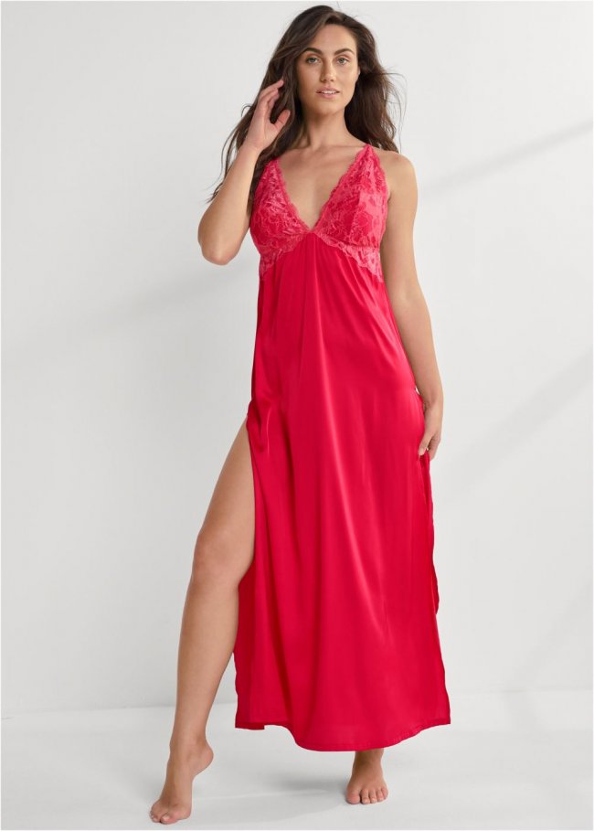 Venus Paradise Pink LACE DETAIL CHEMISE Venus Paradise Pink LACE DETAIL CHEMISE