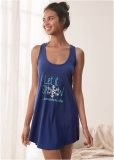 Venus Let It Snow Lace Back Nightgown Venus Let It Snow Lace Back Nightgown