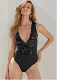 Venus Black PLUNGE LATEX BODYSUIT Venus Black PLUNGE LATEX BODYSUIT