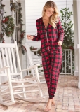 Venus Red & Black SLEEP ONESIE Venus Red & Black SLEEP ONESIE