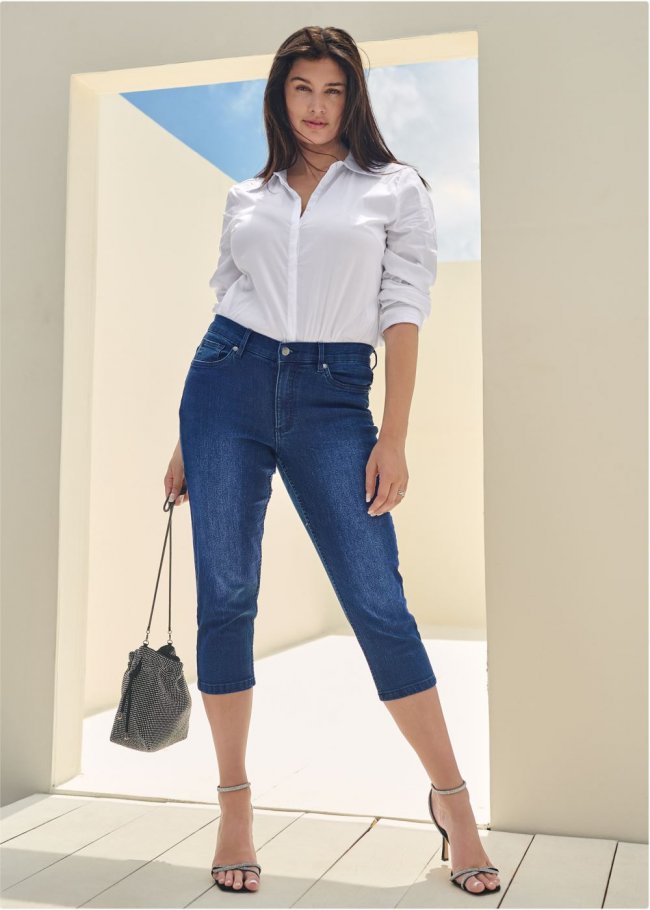 Venus White TAILORED BUTTON-UP SHIRT Venus White TAILORED BUTTON-UP SHIRT