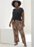 Venus Flirty Cheetah SHORT SLEEVE PAJAMA SET Venus Flirty Cheetah SHORT SLEEVE PAJAMA SET