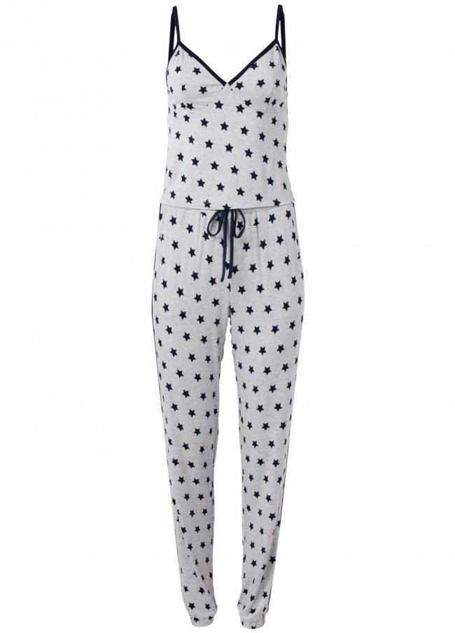 Venus Grey Multi Tank and joggers pajama set
