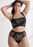 Venus Black HOSIERY BRA AND PANTY SET Venus Black HOSIERY BRA AND PANTY SET