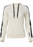 Venus Plus Size Hooded Sweatshirt in White & Black Venus Plus Size Hooded Sweatshirt in White & Black